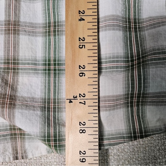 Mens Patagonia Plaid 100% Organic Cotton Button Up Shirt 2 Breast Pockets XL - Picture 10 of 12